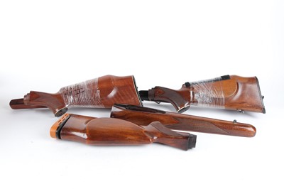 Lot 1552 - Three stocks/forend wood for ENfield No.4/1