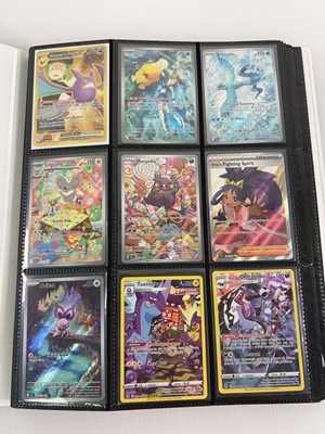 Lot 1515 - Binder containing Pokémon Illustration rare,...