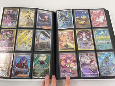 Lot 1515 - Binder containing Pokémon Illustration rare,...
