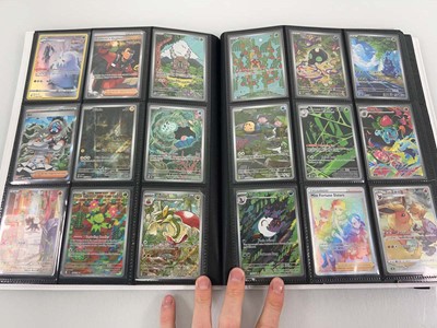Lot 1515 - Binder containing Pokémon Illustration rare,...