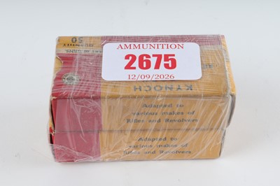 Lot 2675 - (S1) 100 x .320 Kynoch revolver cartridges