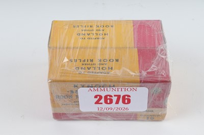 Lot 2676 - (S1) 100 x .300/.295 rook rifle cartridges by...