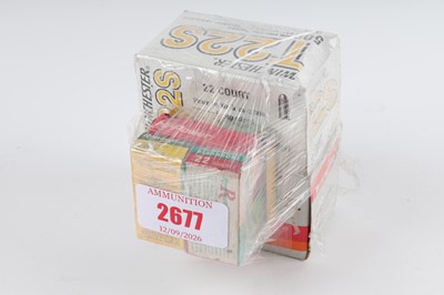 Lot 2677 - (S1) 1200 x .22 Short rifle cartridges,...