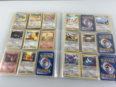 Lot 1516 - Binder containing vintage Pokémon cards from...