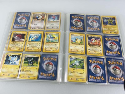 Lot 1516 - Binder containing vintage Pokémon cards from...