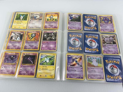 Lot 1516 - Binder containing vintage Pokémon cards from...