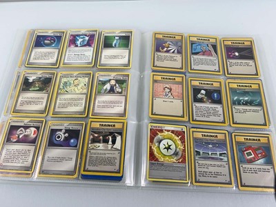 Lot 1516 - Binder containing vintage Pokémon cards from...