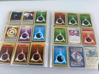 Lot 1516 - Binder containing vintage Pokémon cards from...