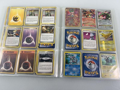 Lot 1516 - Binder containing vintage Pokémon cards from...