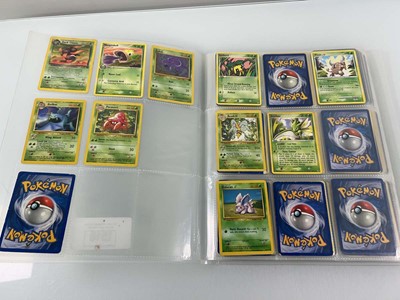 Lot 1516 - Binder containing vintage Pokémon cards from...