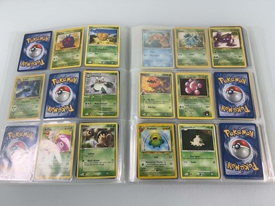 Lot 1516 - Binder containing vintage Pokémon cards from...