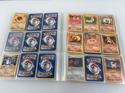 Lot 1516 - Binder containing vintage Pokémon cards from...