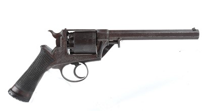 Lot 371 - (S58) 54 bore Adams Type Percussion Revolver...