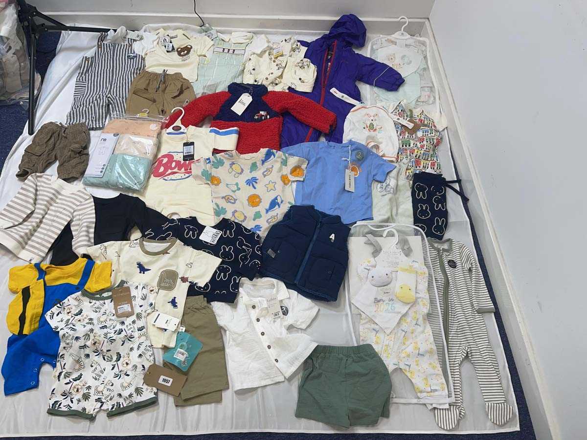 Lot Branded baby boys clothing ages 0-2