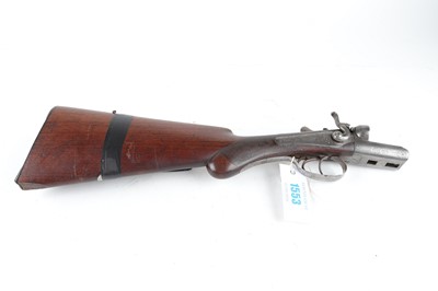 Lot 1553 - (S2) The stock action and forend of a 12 bore...