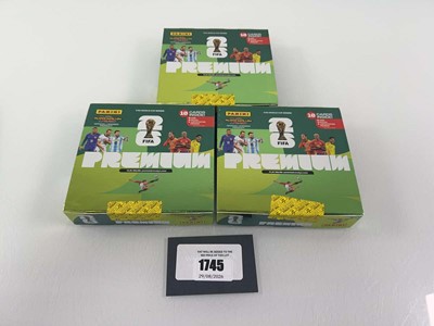 Lot 1745 - 3x Panini Adrenalyn XL FIFA World Cup 2026 10...