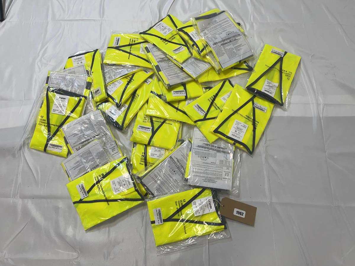 Lot Quantity of Uneek children's hi-vis vests...