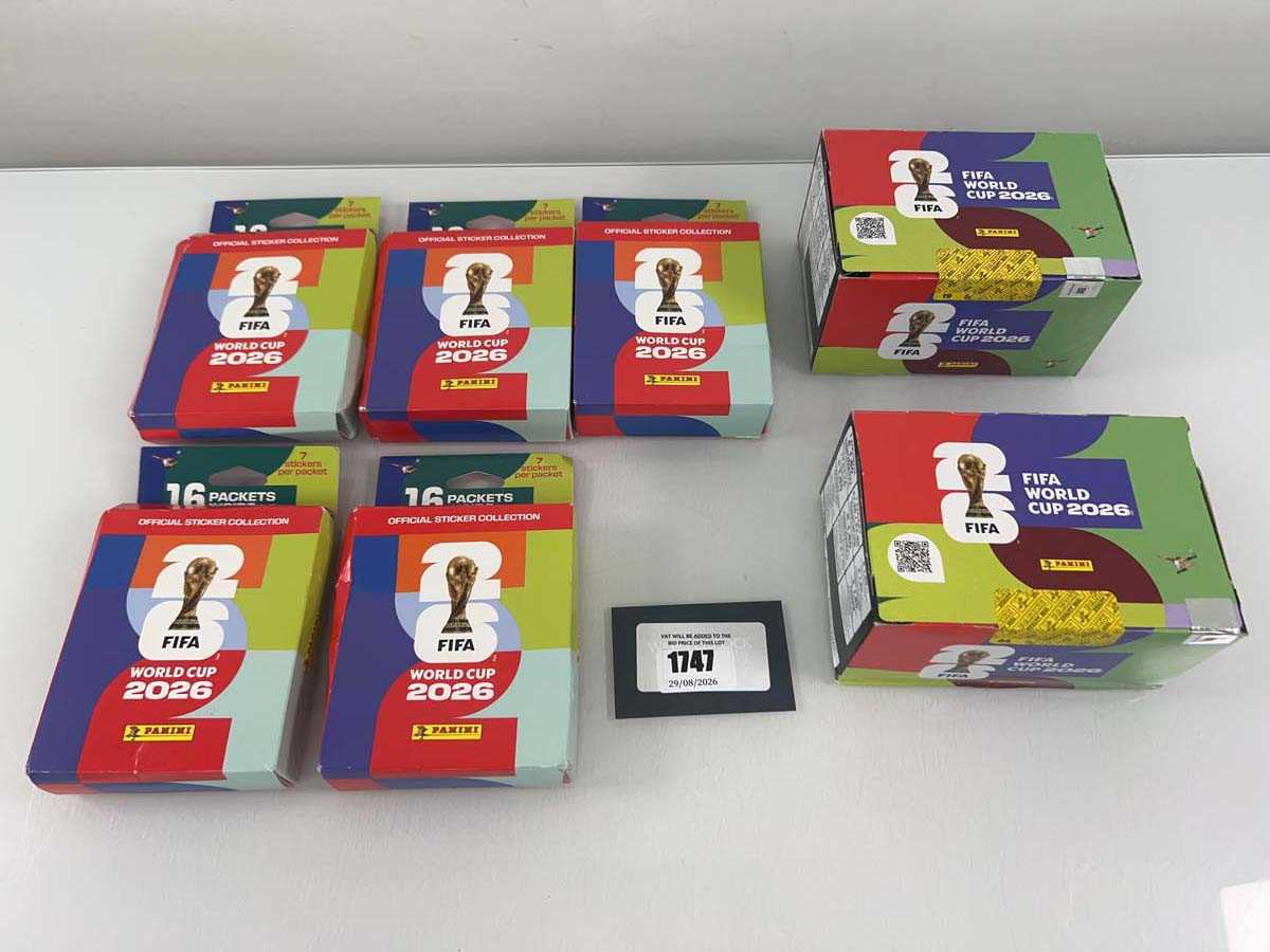 Lot 1747 - (7) Panini Adrenalyn XL FIFA World Cup 2026...
