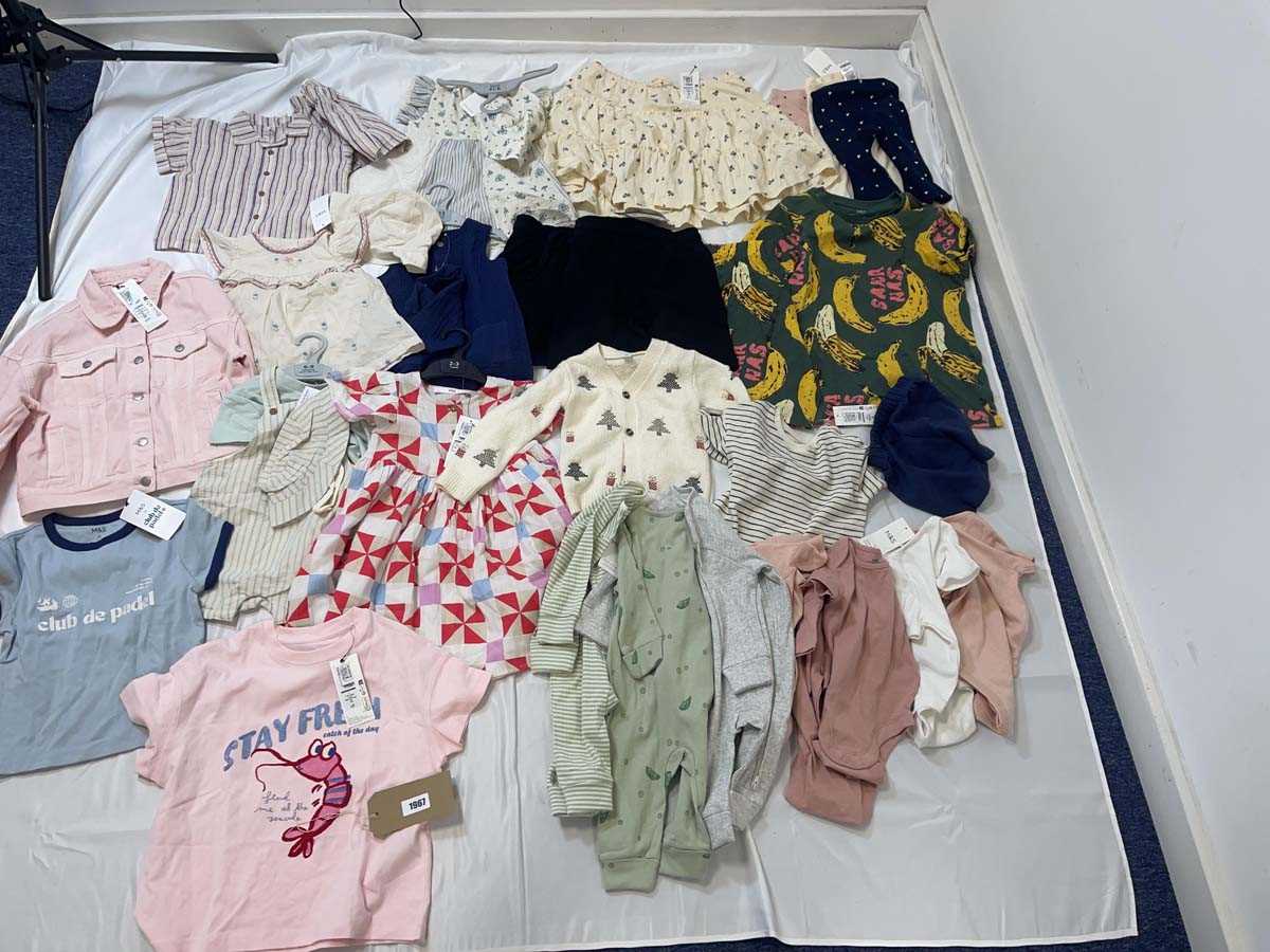 Lot M&S children's clothing