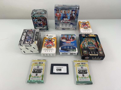 Lot 1749 - Quantity of various Football trading card...