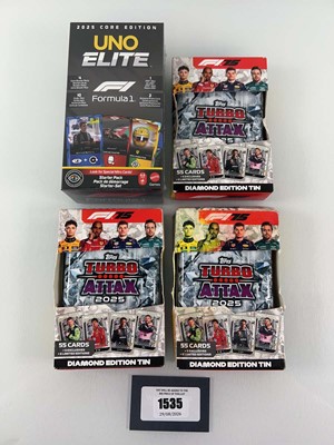 Lot 1535 - 3 Topps Formula 1 Turbo Attax 2025 Diamond...