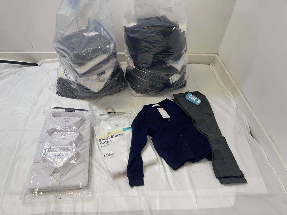 Lot 2x Large bags of M&S children's school...