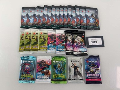 Lot 1526 - Approx. 27 Magic the Gathering Booster packs...