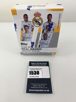 Lot 1530 - Topps Real Madrid 2025/26 Team Set Box