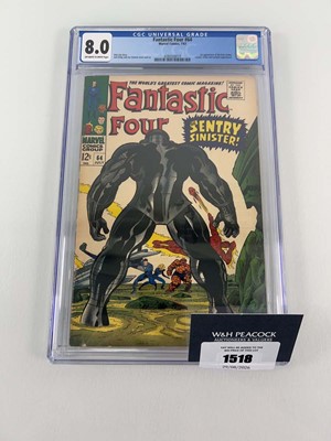 Lot 1518 - Marvel Comics Fantastic Four #64 - The Sentry...