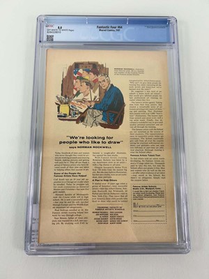 Lot 1518 - Marvel Comics Fantastic Four #64 - The Sentry...