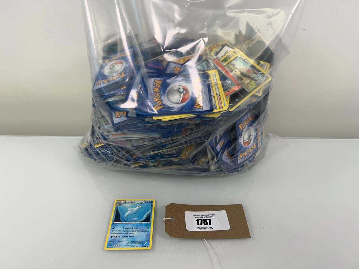Lot 1787 - Bag containing quantity of loose Pokémon...