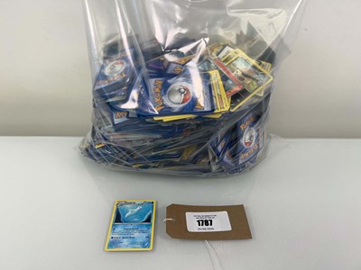 Lot 1787 - Bag containing quantity of loose Pokémon...
