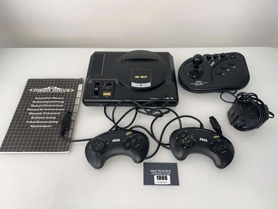 Lot 1066 - Sega Mega Drive 1 with two controllers and...