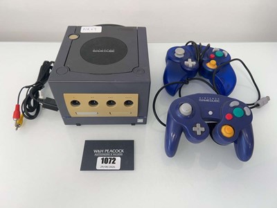 Lot 1072 - Nintendo GameCube with two controllers