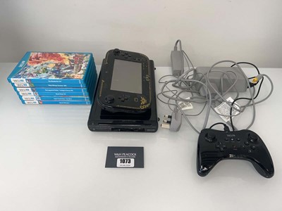Lot 1073 - Nintendo Wii U with qty of games to include...
