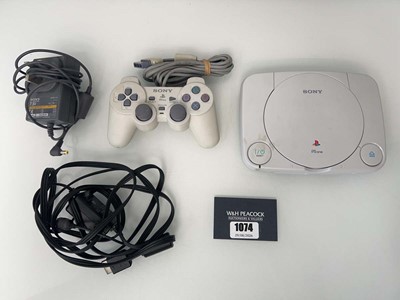 Lot 1074 - Sony PSone with one controller