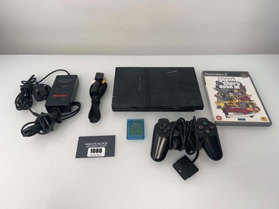 Lot 1080 - Sony PlayStation 2 Slimline with one...