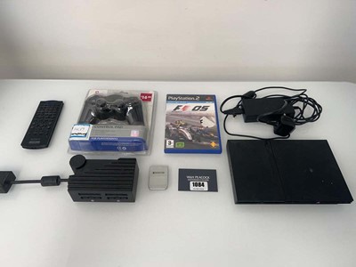 Lot 1084 - Sony PlayStation 2 Slimline with one after...