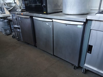 Lot 2 - 180cm precision MCU311 3-door counter fridge