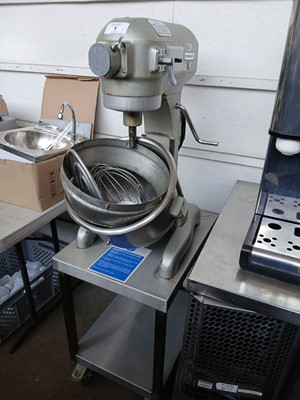 Lot 7 - Hobart 200 20 quart mixer on stand with bowl...