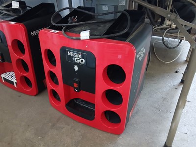 Lot 35 - 2x Nescafe and go coffee vending machines