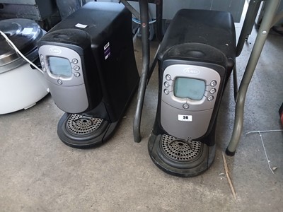 Lot 36 - 2x Flavia coffee vending machines