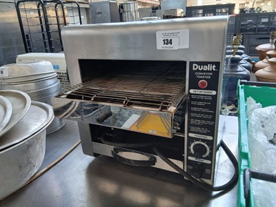 Lot 134 - 37cm electric Dualit conveyor toaster