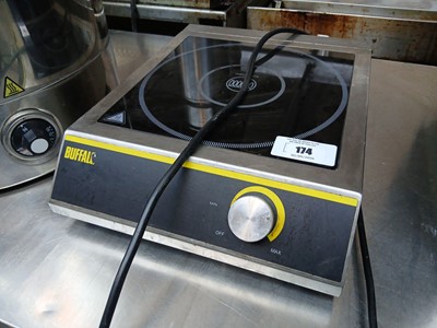 Lot 174 - Electric Buffalo induction hob