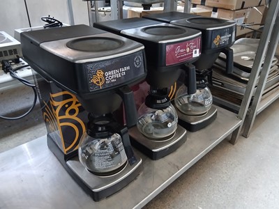 Lot 85 - 3x Bravilor Bonamat filter coffee machines,...
