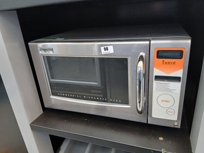 Lot 90 - 51cm Maestrowave Mi wave 1000W microwave oven