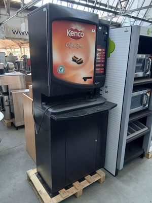 Lot 91 - Kenco branded large floor standing hot drinks...