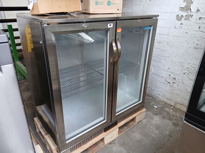 Lot 247 - 90cm Polar GL006 undercounter 2-door display...