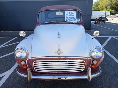 Lot (906 XUA) 1961 Morris 'Minor 1000' (V5 states:...