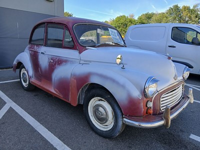 Lot (906 XUA) 1961 Morris 'Minor 1000' (V5 states:...